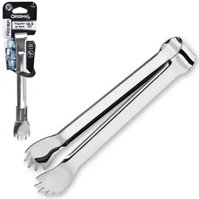 PEGADOR DE GELO DE INOX 18,5CM