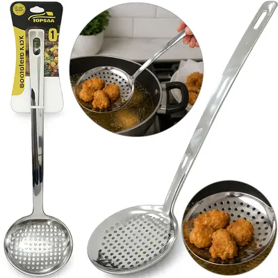 ESCUMADEIRA DE INOX PREMIUM TOP CASA 35X10,5CM