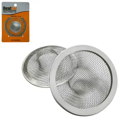 RALO DE INOX PARA PIA 7,3CM DE Ø