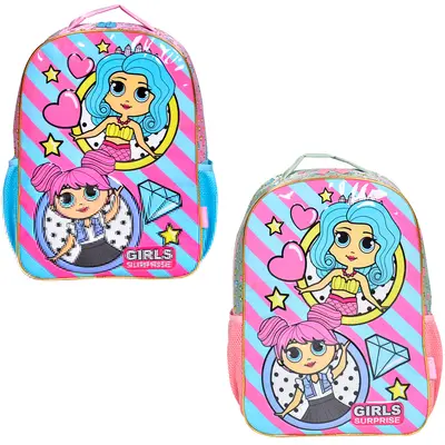 MOCHILA INFANTIL FEMININA GIRLS SURPRISE 16''