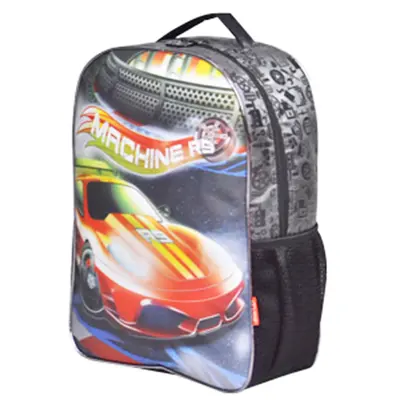 MOCHILA INFANTIL MASCULINA MACHINE R9 16''