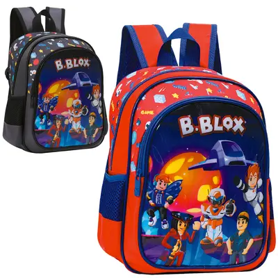 MOCHILA INFANTIL MASCULINA B.BLOX 13''