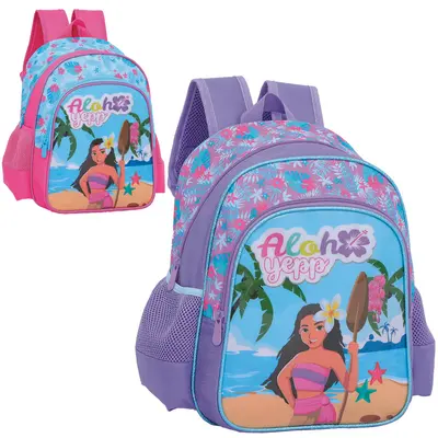 MOCHILA INFANTIL FEMININA ALOH YEPP 13''