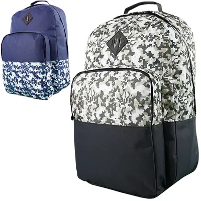 MOCHILA JUVENIL MASCULINA URBAN CAMUFLADA COLORS 18''