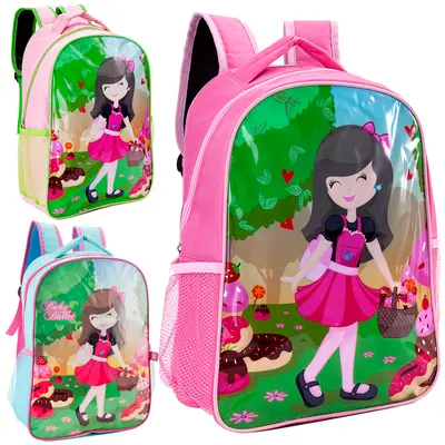 MOCHILA INFANTIL FEMININA BASIC BABY BALLET 16''