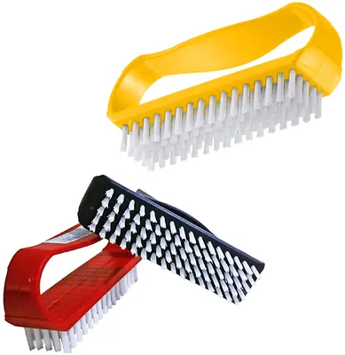 ESCOVA DE UNHA / MANICURE DE PLASTICO COLORS