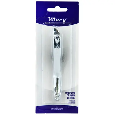CORTADOR DE UNHA LATERAL DE INOX 10CM NA CARTELA