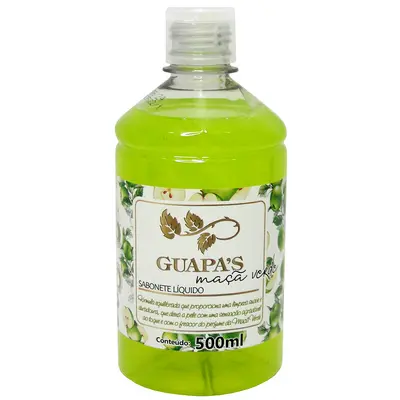 SABONETE LIQUIDO MACA VERDE 500ML