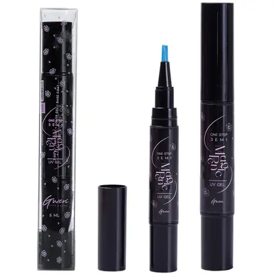 CANETA DE ESMALTE ONE STEP GEL 3 EM 1 MAGIC PEN GWEN 5ML