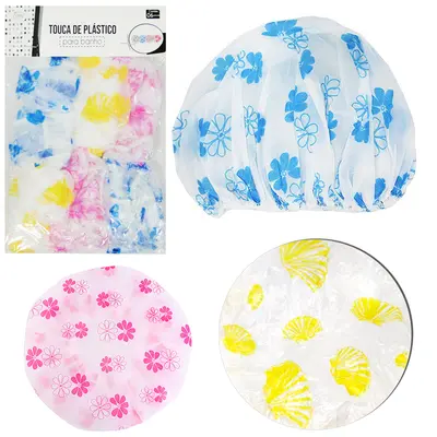 TOUCA DE BANHO DE PLASTICO ESTAMPAS SORTIDAS COM 6 PECAS 25CM DE Ø
