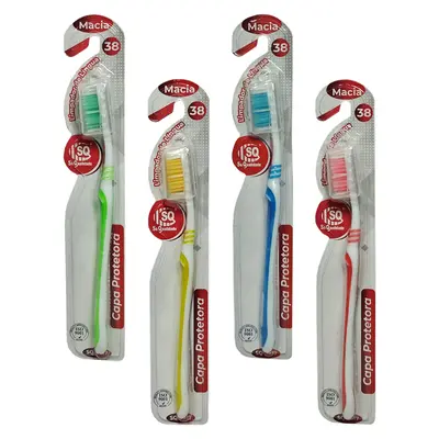 ESCOVA DENTAL MACIA COM PROTETOR DE CERDA