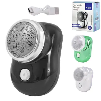 DEPILADOR APARADOR DE PELOS FACIAIS E CORPORAIS RECARREGAVEL ESSENTIAL CABO USB