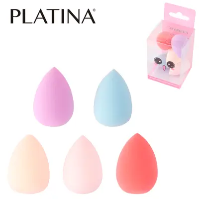 ESPONJA PARA MAQUIAGEM GOTA COM 5 PECAS 3X2CM