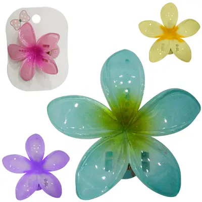 ACESSORIO PARA CABELO PRESILHA FLOR 6X6X3CM