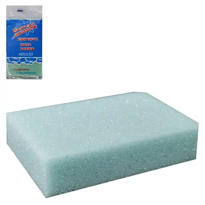 ESPONJA / BUCHA DE ESPUMA PARA BANHO ADULTO COLORS 120X80X25MM