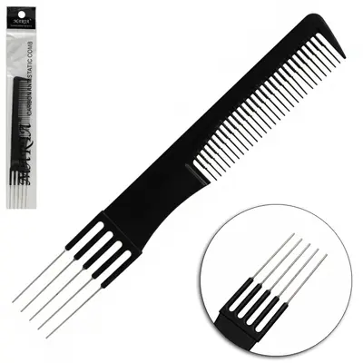 PENTE DE CARBONO ANTI ESTATICO CABO GARFO DE METAL 19,5CM