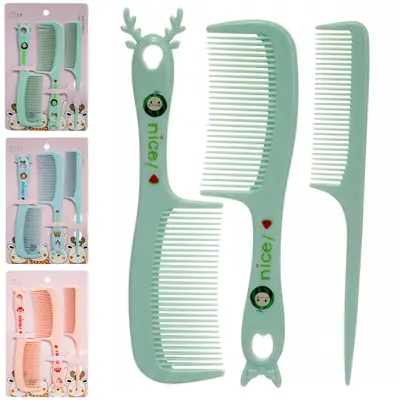 PENTE DE PLASTICO INFANTIL COM 3 PECAS