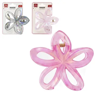 ACESSORIO PARA CABELO PIRANHA FLOR 7X4CM