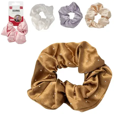 ACESSORIO PARA CABELO ELASTICO / RABICO DE POLIESTER 7CM DE Ø