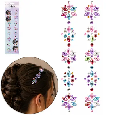 ADESIVO / ENFEITE DECORATIVO PARA CABELO 26CM