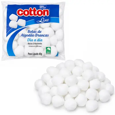 ALGODAO BOLA 40G BRANCO