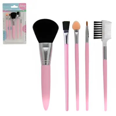 PINCEL PARA MAKE / MAQUIAGEM E ACESSORIOS NEW COM 5 PECAS