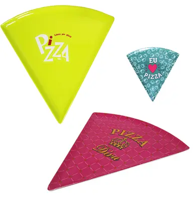 PRATO DE MELAMINA PIZZA ESTAMPAS SORTIDAS 22CM