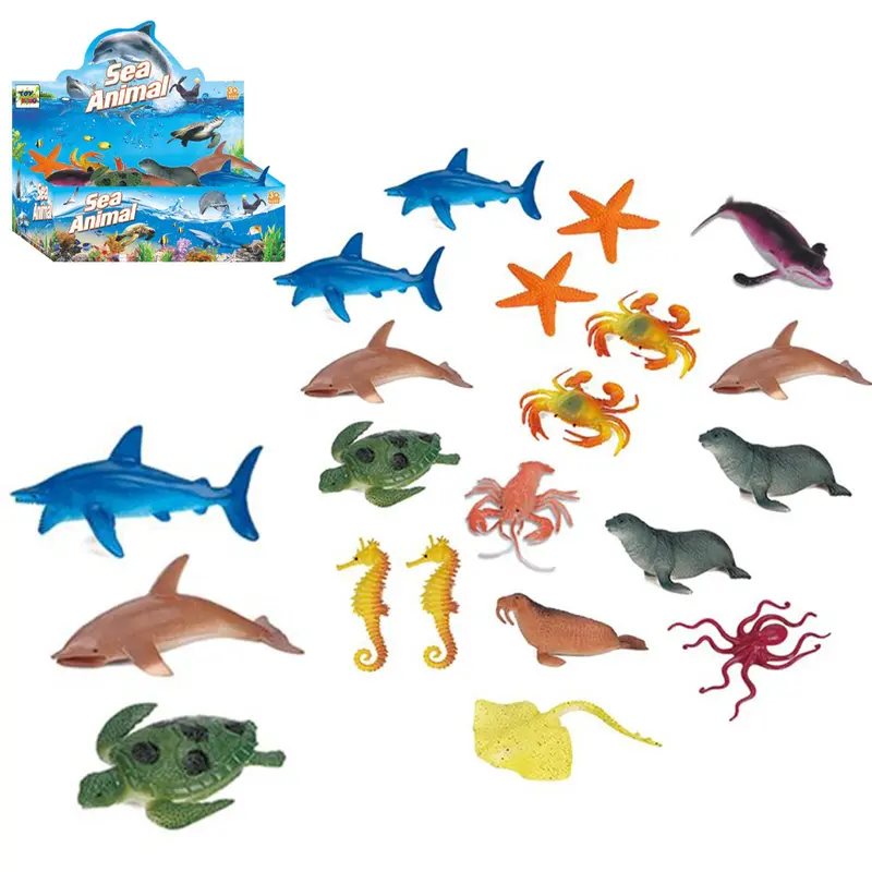 ANIMAL MARINHO DE PLASTICO SORTIDOS