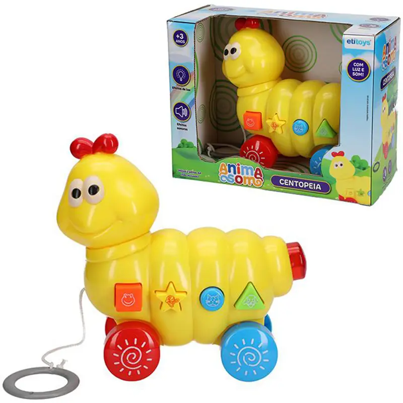 CENTOPEIA MUSICAL INFANTIL COM LUZ A PILHA
