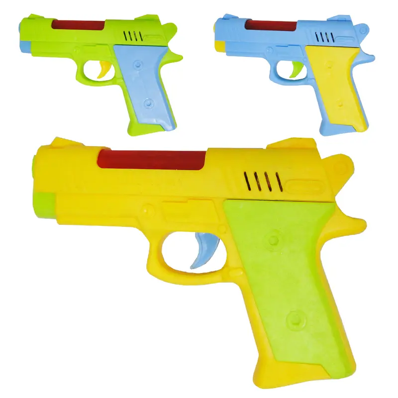PISTOLA COM SOM E LUZ A PILHA