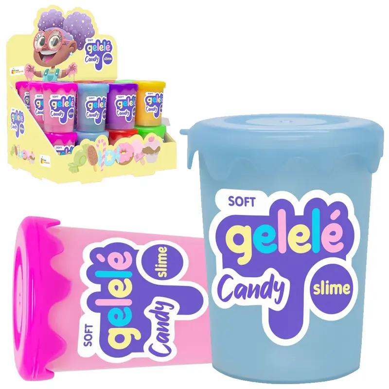 GELEINHA SLIME / GELELE CANDY SOFT 180G NO POTE DP PLAY