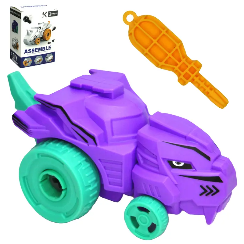 CAMINHAO DINO MONTA E DESMONTA DIDATICO COM ACESSORIO