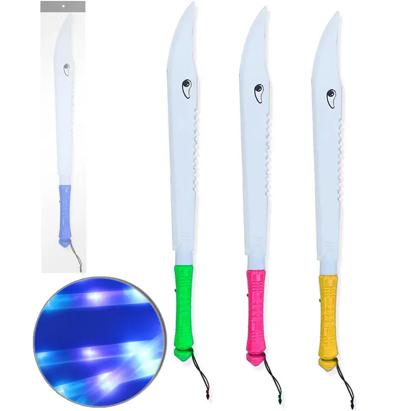 ESPADA TUBARAO COM LUZ A BATERIA 46CM