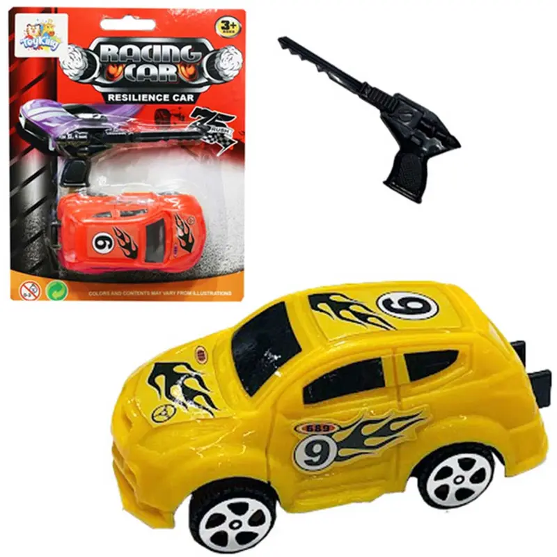 CARRO COM LANCADOR RACING CAR COM 2 PECAS