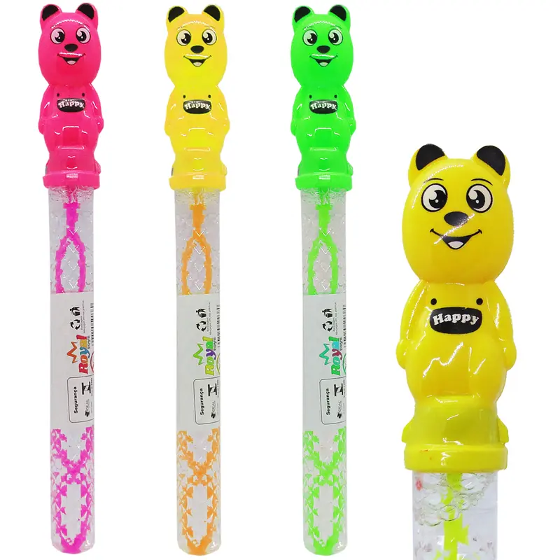 LANCA BOLHA DE SABAO NO TUBO URSO 25,5CM