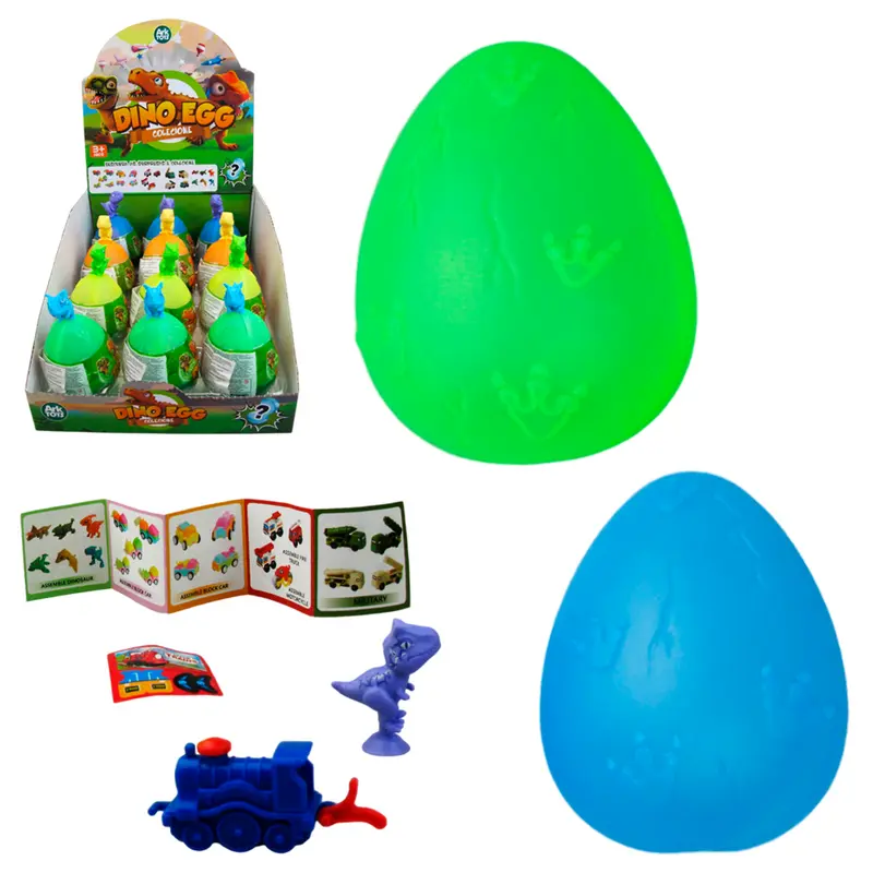 DINOSSAURO OVO SURPRESA DINO EGG 10,5X6CM