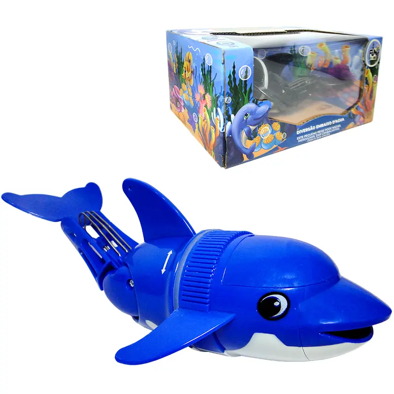 BRINQUEDO PARA BANHO GOLFINHO SEA FISH A PILHA