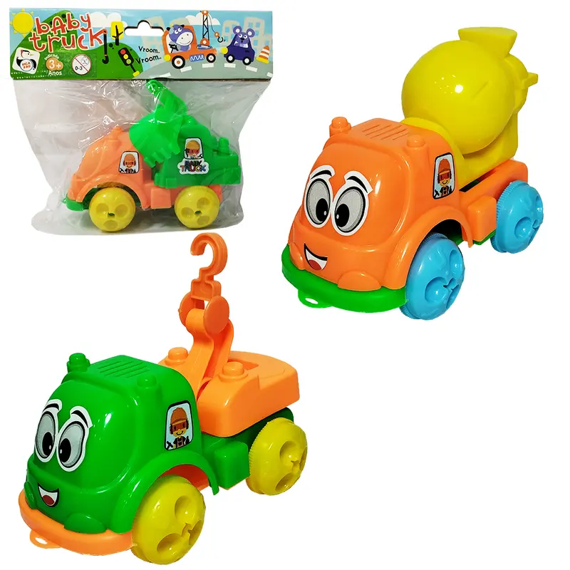 CAMINHAO RETROESCAVADEIRA / GUINCHO BABY TRUCK RODA LIVRE