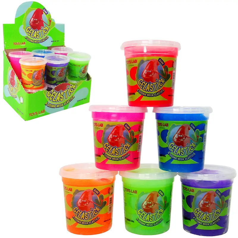 GELEINHA SLIME / GELASTICA COLORS 180G NO POTE