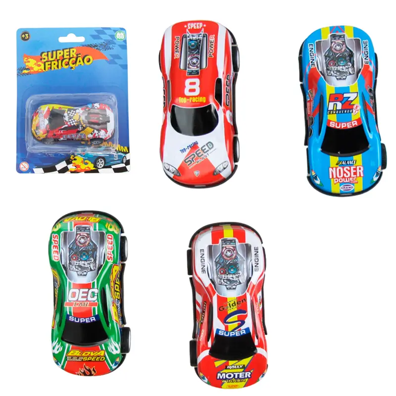 CARRO DE METAL A FRICCAO PULL BACK CRT