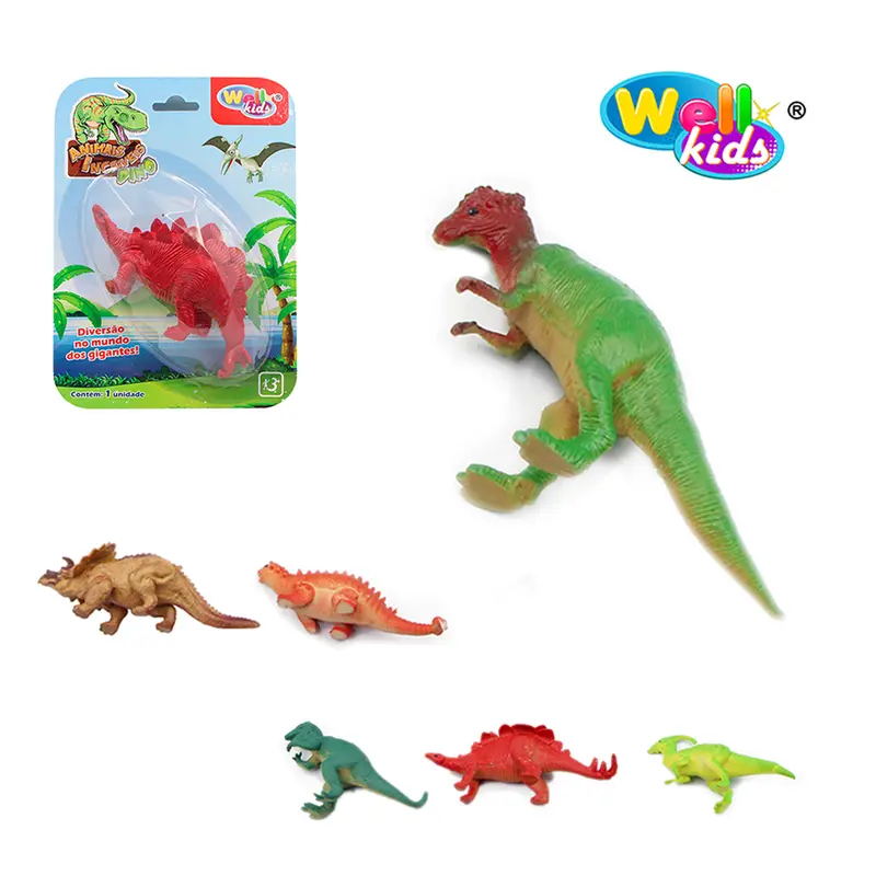 DINOSSAURO DE PLASTICO ANIMAIS INCRIVEIS DINO