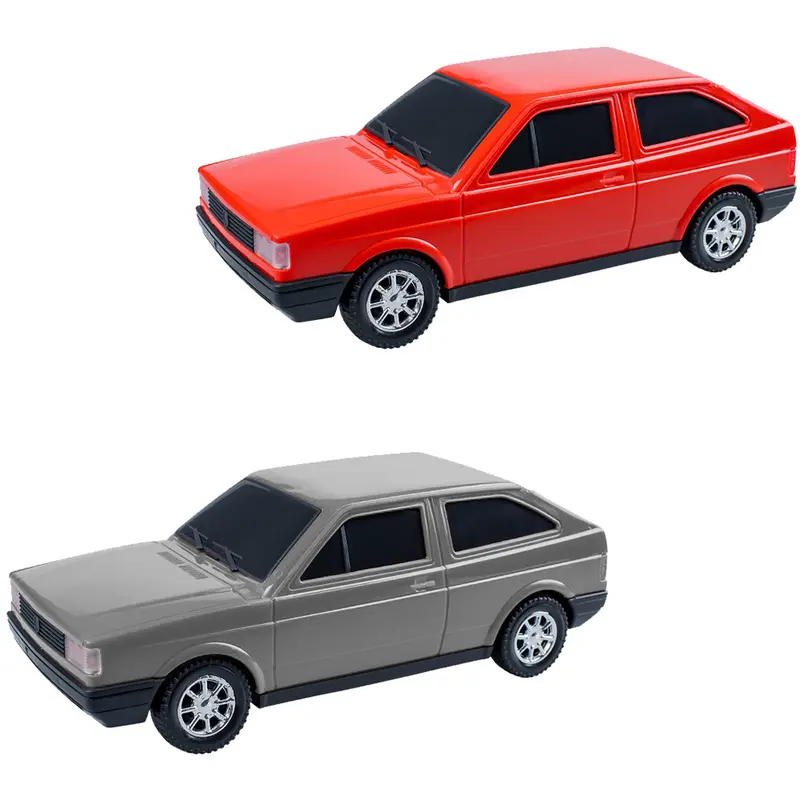 CARRO GOL QUADRADO RODA LIVRE 20,5X8,5X7CM