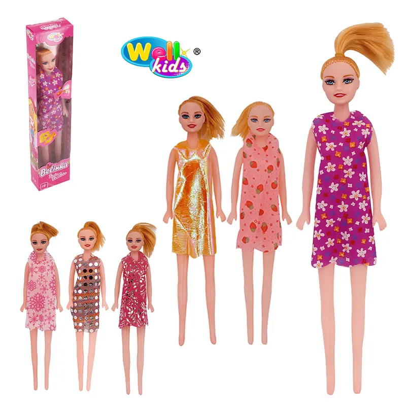 BONECA BELINHA LINDA NA CAIXA WELLKIDS
