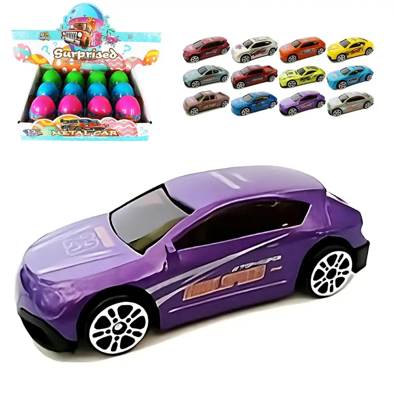 CARRO RODA LIVRE OVO SURPRESA SURPRISED 8CM