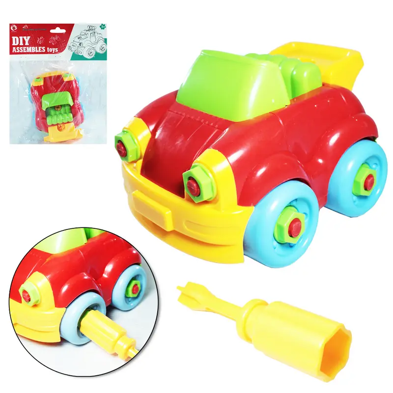 CARRO MONTA E DESMONTA DIDATICO COM ACESSORIO