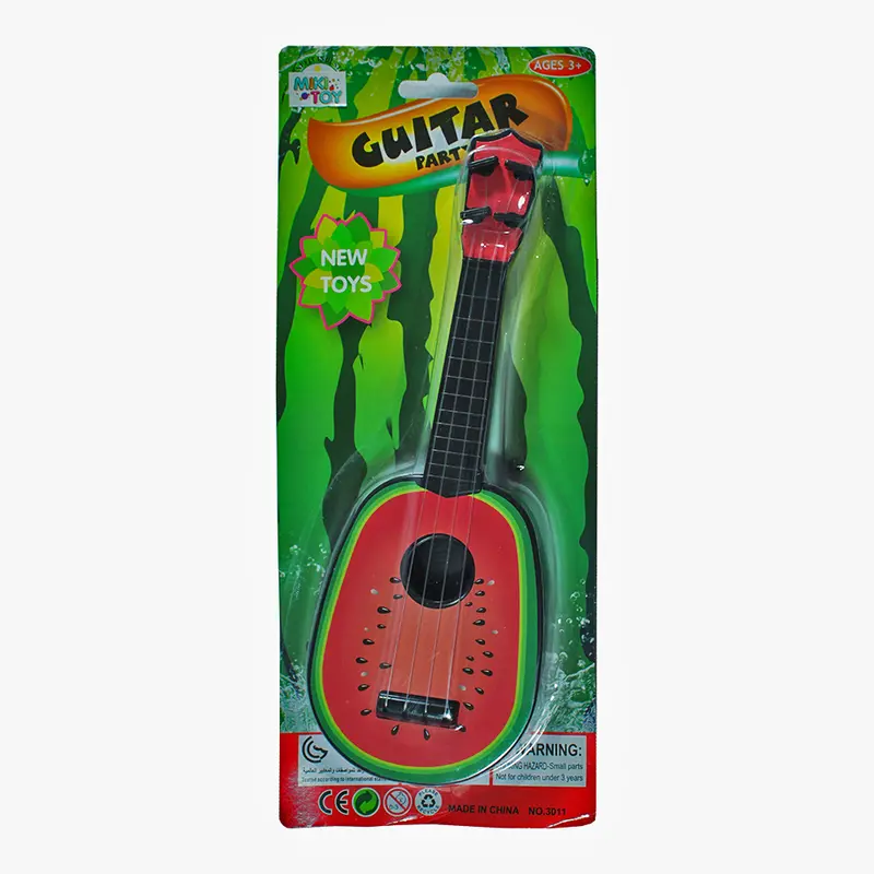 VIOLAO CAVAQUINHO DE PLASTICO MELANCIA GUITAR PARTY 11''