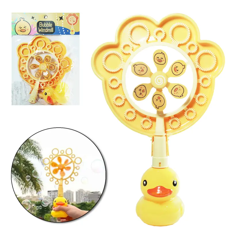 LANCA BOLHA DE SABAO PATO COM BANDEJA BUBBLE WINDMILL