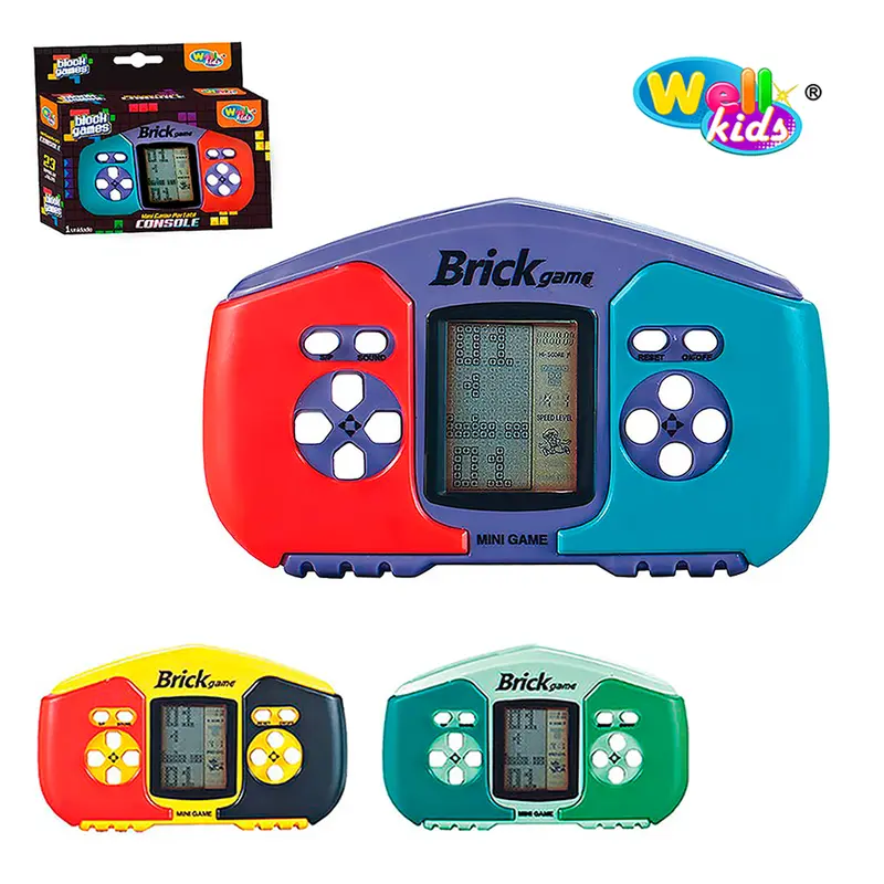 MULTI GAME BRICK GAME PORTATIL CONSOLE BLOCK GAMES A PILHA