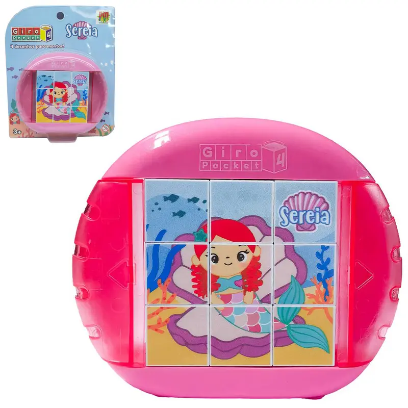 QUEBRA CABECA GIRO POCKET SEREIA 4 DESENHOS PARA MONTAR