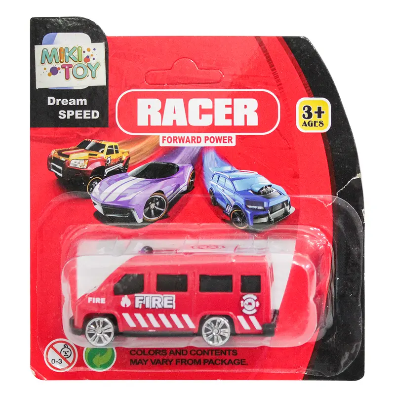 CARRO / CAMINHAO BOMBEIRO RACER RODA LIVRE